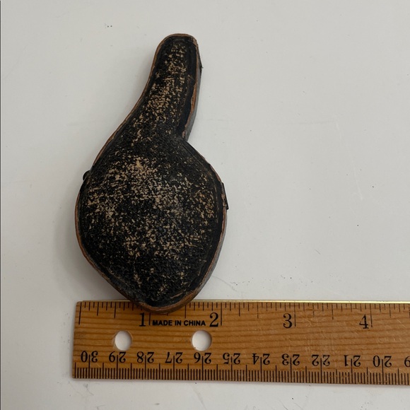 Antique Meerschaum Tobacco Pipe Carved Creature Design in Original Case - Picture 13 of 13